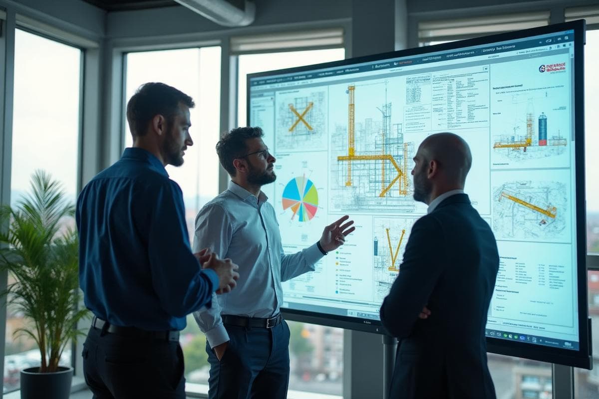 Civil engineering team collaboration